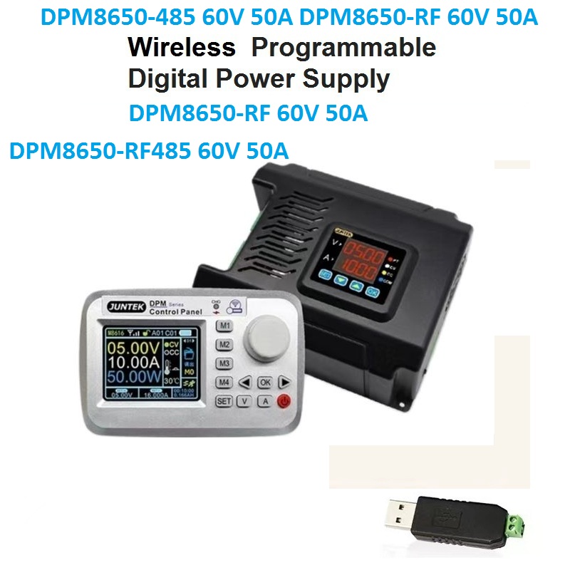 Charge Controller Solar - DPM8650-485RF 60V 50A Voltímetro de controle