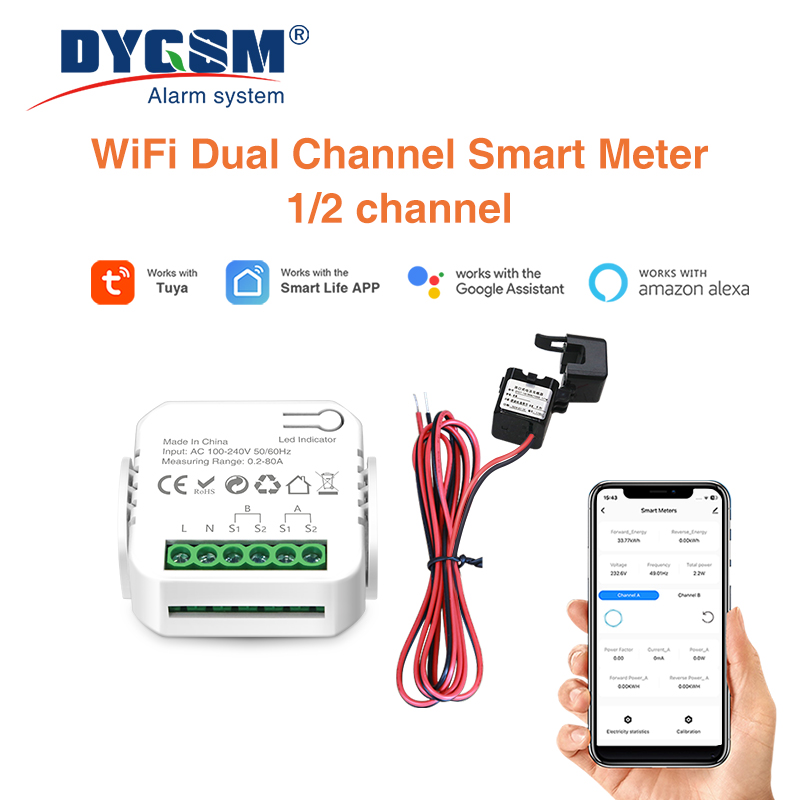 Tuya inteligente wi fi medidor - Energy Monitor Meter avaliação e preço