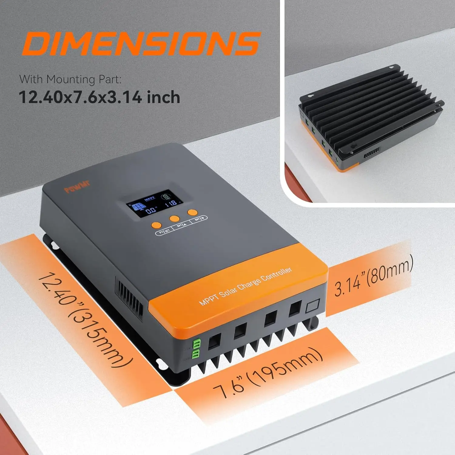 Controlador de Carga Solar MPP - Charge Controller Solar avaliação e preço
