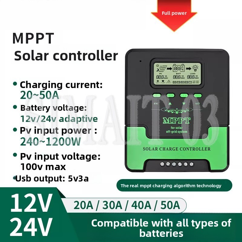 Controlador de Carga Solar MPP - Charge Controller Solar avaliação e preço